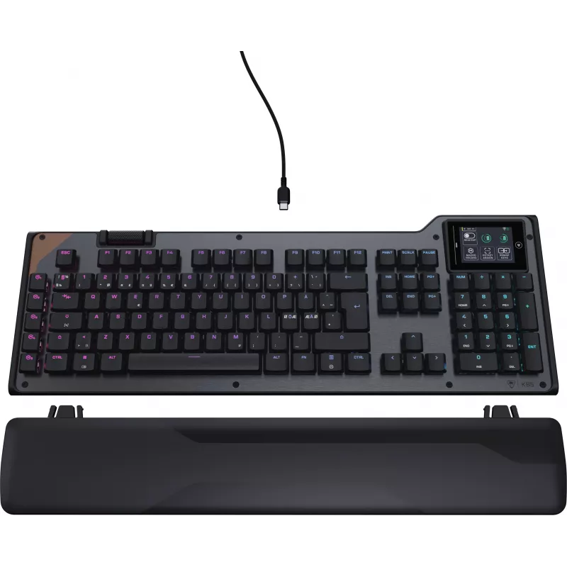 Klávesnica Turtle Beach Command KB5, severské rozloženie, čierna (TBK-1005-02-NO)