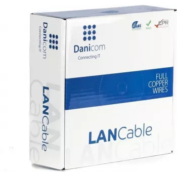 DSIT DANICOM CAT5E UTP 100 m PVC Fca sieťový kábel