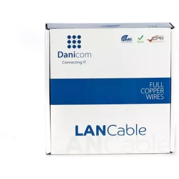DSIT DANICOM CAT5E UTP 100 m PVC Fca sieťový kábel