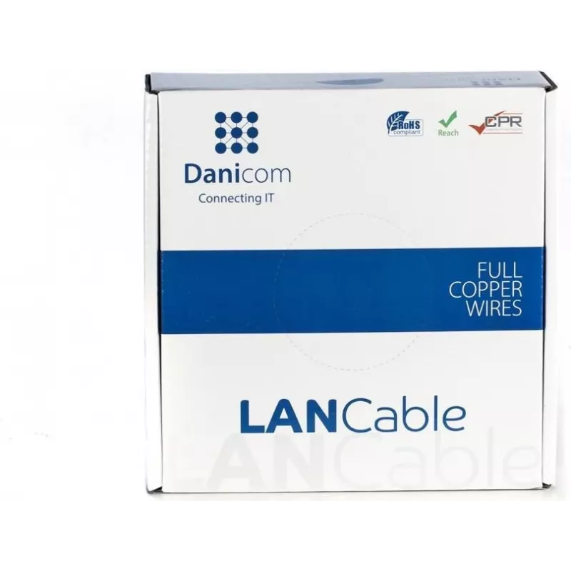 DSIT DANICOM CAT5E UTP 100 m PVC Fca sieťový kábel