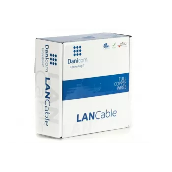 DSIT DANICOM CAT5E FTP 100m flexibilný sieťový kábel PVC (Fca) - DC-FTP5E-100-FCA
