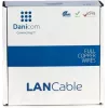 DSIT DANICOM CAT5E FTP 100m flexibilný sieťový kábel PVC (Fca) - DC-FTP5E-100-FCA