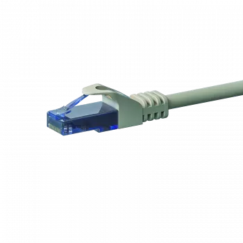 DSIT CAT6a sieťový kábel 100% meď U/UTP 0,15 m sivá