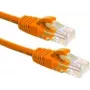 Prepojovací kábel DSIT UTP CAT6a, 0,25 m, oranžový, 100 % meď (DC-U6A6-002)