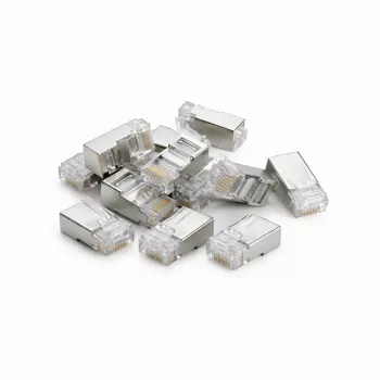 DSIT FTP RJ45 CAT6 sieťový konektor pre flexibilné káble - 10 kusov