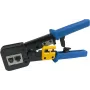 DSIT Pass-Through RJ45 krimpovacie kliešte s rezačkou káblov a odizolovacími kliešťami (DC-TOOL-RJ45-PT)