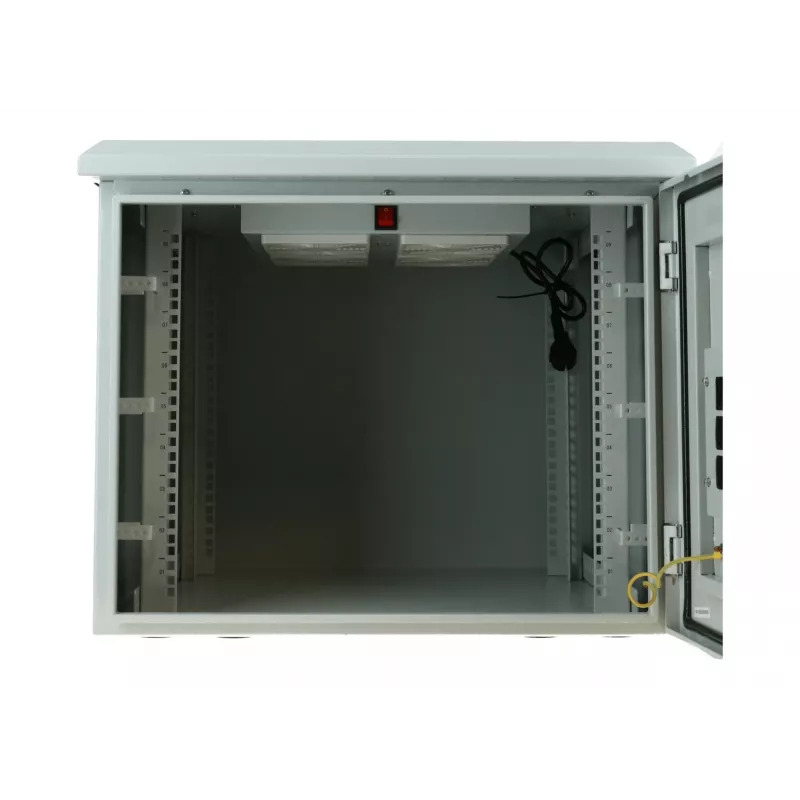 DSIT DS6609-OUT 19-palcový vonkajší nástenný serverový rozvádzač IP55, 9U, 600x600x500 mm