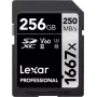 Lexar Professional 256GB SDXC UHS-II U3 V60 pamäťová karta 1667x