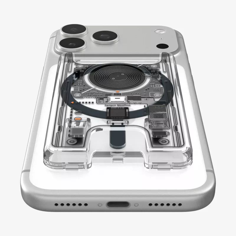SPIGEN Ultra Hybrid Wallet MagSafe magnetický držiak na karty NEO One - čierna
