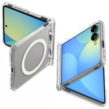 SPIGEN Ultra Hybrid Pro MagSafe Galaxy Z Flip8 číre/biele