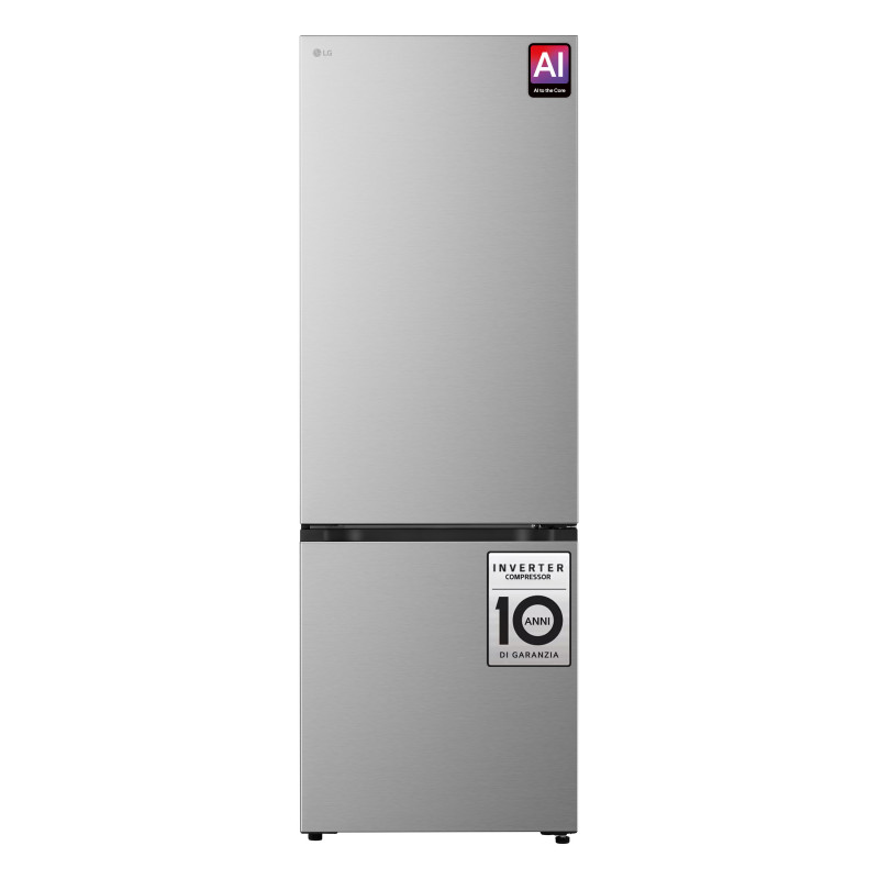 LG GBBW322CPY chladnička s mrazničkou dole, 341 L, LINEARCooling™, DoorCooling+™, LG ThinQ, Total No Frost, Dark Graphite Silver