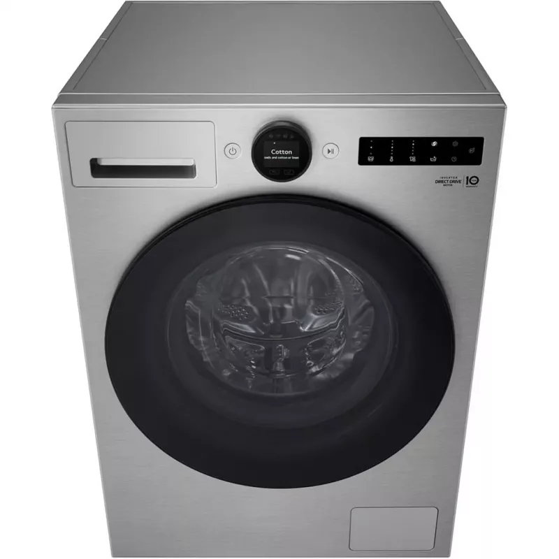 LG F4WX801YS 10,5 kg práčka s predným plnením s AI DD™, Steam+™ a Wi-Fi