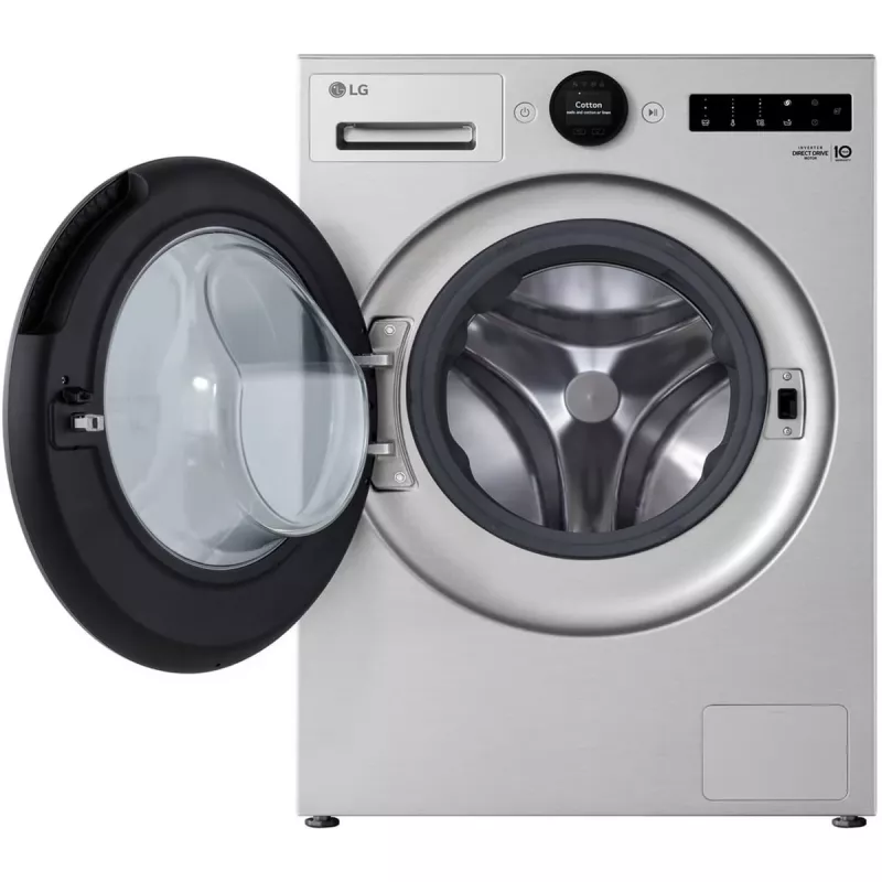 LG F4WX801YS 10,5 kg práčka s predným plnením s AI DD™, Steam+™ a Wi-Fi