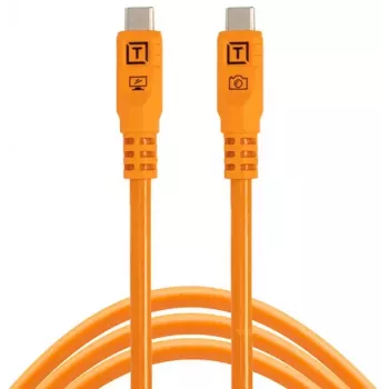Tether Tools TetherPro USB-C Optima 10G rovný oranžová 3m