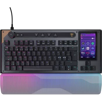 Klávesnica Turtle Beach Command KB7 TKL, škandinávske rozloženie, čierna (TBK-2004-02-NO)