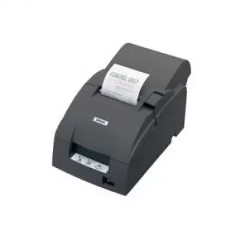 Epson TM-U220A dvojfarebná ihličková tlačiareň na účtenky, sériová, automatický rezač, tmavosivá