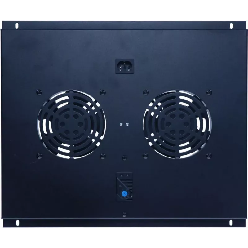 DSIT DS-FT60 serverová racková chladiaca jednotka s 2 ventilátormi a termostatom pre skrine s hĺbkou 600 mm