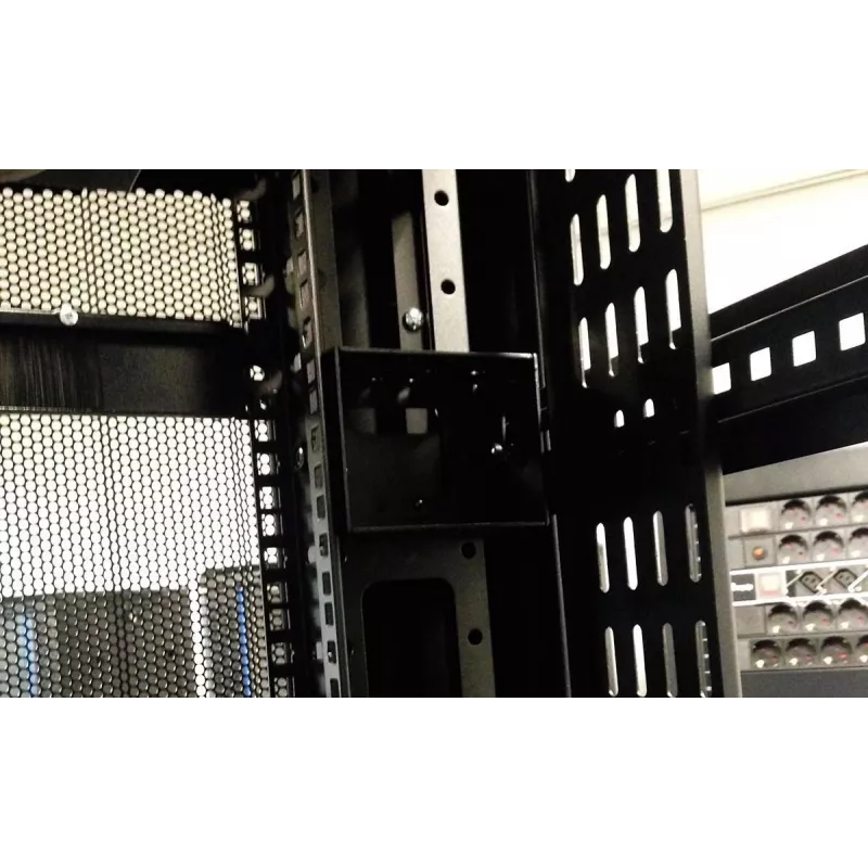 DS-IT vertikálny panel na manažment káblov 37U čierny (DS-CABLETRAY-37U)
