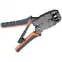 DSIT DC-TOOL-RJ45PRO profesionálne krimpovacie kliešte pre RJ45 konektory s rezačkou káblov a odizolovacími kliešťami