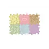 MUFFIK ortopedická senzorická podložka sada 6-in-1 Baby Pastel – 6 puzzle dielov