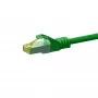 DSIT Cat.7 S/FTP sieťový patch kábel, RJ45, 10m, zelený