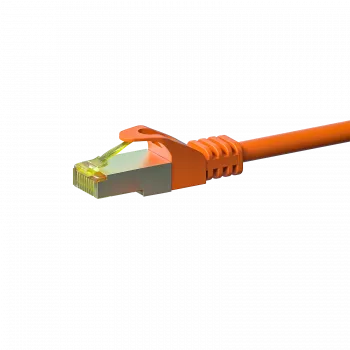 Sieťový kábel RJ45 DSIT DC-76-100 Cat.7 S/FTP PiMF, 10 m, oranžový