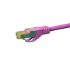 DSIT Cat.7 S/FTP PiMF RJ45 sieťový kábel, ružová, 10m