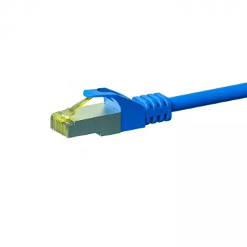 DSIT Cat.7 S/FTP PiMF RJ45 sieťový kábel, 15m, modrá