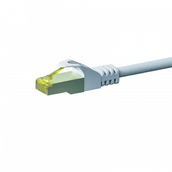 DSIT Cat.7 S/FTP PiMF sieťový patch kábel, RJ45, biela, 30m