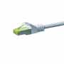 DSIT Cat.7 S/FTP PiMF sieťový patch kábel, RJ45, biela, 30m
