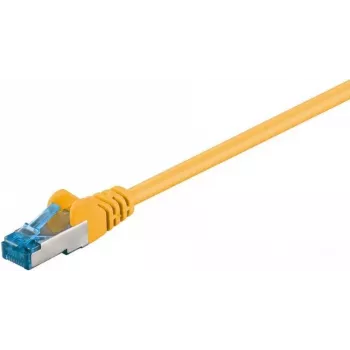 DSIT Cat 6a S/FTP LSOH patch kábel, 5m, žltá