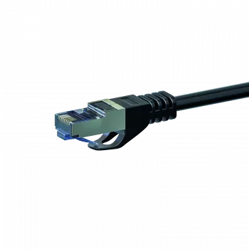 DSIT CAT 6a sieťový kábel LSOH - S/FTP - 30 metrov - čierny (DC-6A0-300)