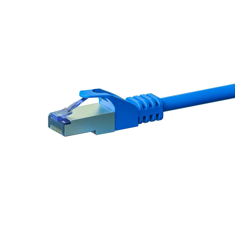 DSIT CAT 6a sieťový kábel LSOH - S/FTP - 50 m - modrý (DC-6A4-500)