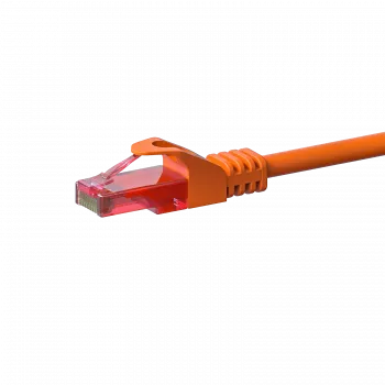 DSIT CAT6 sieťový kábel U/UTP 0,25 m oranžový 100% meď