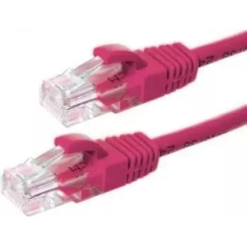 DSIT CAT6 sieťový kábel U/UTP 2m ružová 100% meď (DC-69-020)