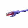Sieťový kábel DSIT DC-68-050 CAT6 U/UTP, 5 m, fialový, 100 % meď