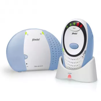 Alecto DECT babyphone s Full ECO Mode, bez kamery, modrá
