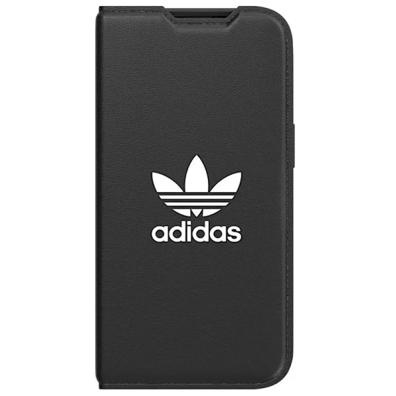 Adidas Originals Booklet Case BASIC pre iPhone 14/15/13 6,1 inch čierna/biela