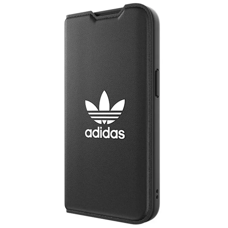 Adidas Originals Booklet Case BASIC pre iPhone 14/15/13 6,1 inch čierna/biela