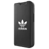 Adidas Originals Basic Booklet puzdro pre iPhone 14 Pro, čierna & biela