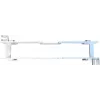 DSIT CAT 5e nástenný patch panel 12-portový UTP
