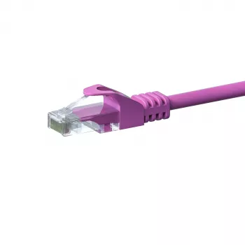 DSIT CAT5e U/UTP sieťový kábel, 50 m, ružová, 100% meď (DC-59-500)