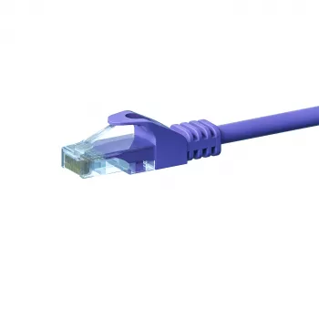 DSIT CAT5e U/UTP sieťový kábel, 50 m, fialový, 100% meď (DC-58-500)