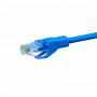 DSIT CAT 5e U/UTP sieťový patch kábel, 2m, modrá, CCA, RJ45