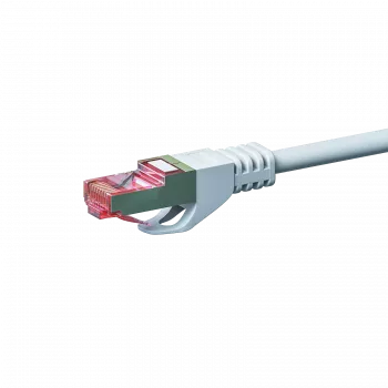 DSIT CAT 6 sieťový kábel LSOH - S/FTP - 1 meter - biela (DC-S62-010)