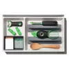 OXO Good Grips silikónová podložka na odkvapkávanie riadu, sivá