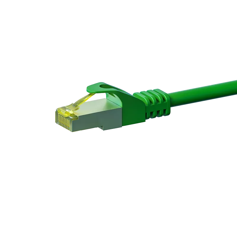 Sieťový kábel RJ45 DSIT S/FTP PiMF s nekonektorovaným káblom CAT 7, 5 m, zelený (DC-73-050)