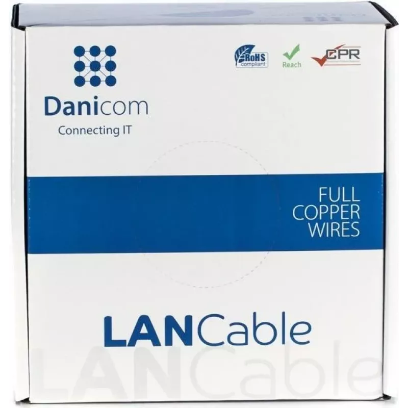 DSIT DANICOM CAT6 FTP 100 m PVC kábel (Fca) - DC-FTP6-100-FCA