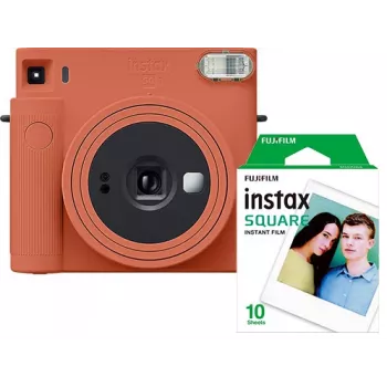 Fujifilm Instax Square SQ1 instantný fotoaparát, terakotovooranžový, s filmom (70100148679)