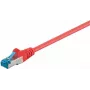 DSIT CAT 6a S/FTP LSOH sieťový inštalačný kábel 50 m červený